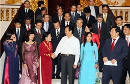 Thủ tướng Nguyễn Tấn Dũng chỉ đạo, căn dặn các đại sứ mới bổ nhiệm